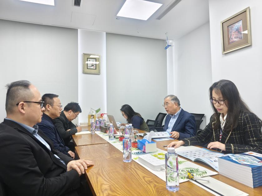 访企拓岗促就业｜公司经理谢朝武、副经理侯志强、邹永广一行赴上海金棕榈数据科技有限公司开展走访调研